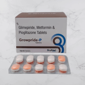 Glimepiride, Metformin & Pioglitazone Tablets